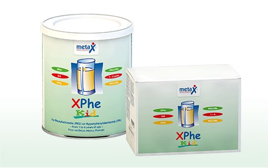 XPhe products for infants